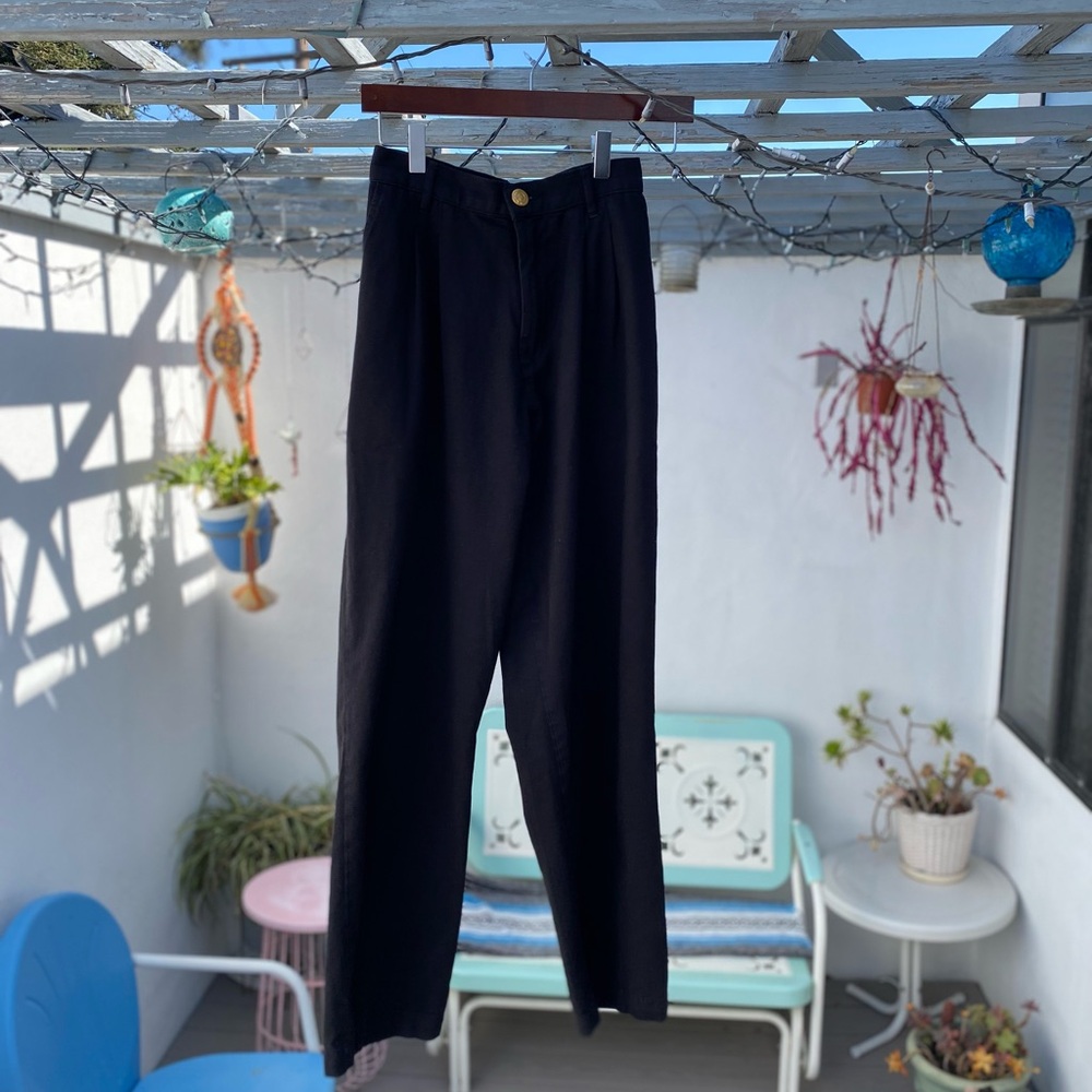 Big Bud Press Black High-Waist Trousers